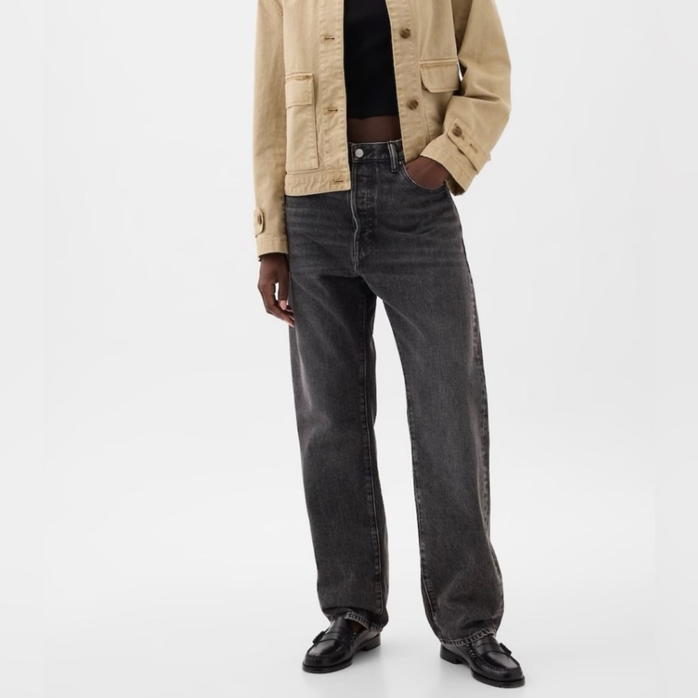 GAP Tan Button-Up Jacket - Picture 5 of 5